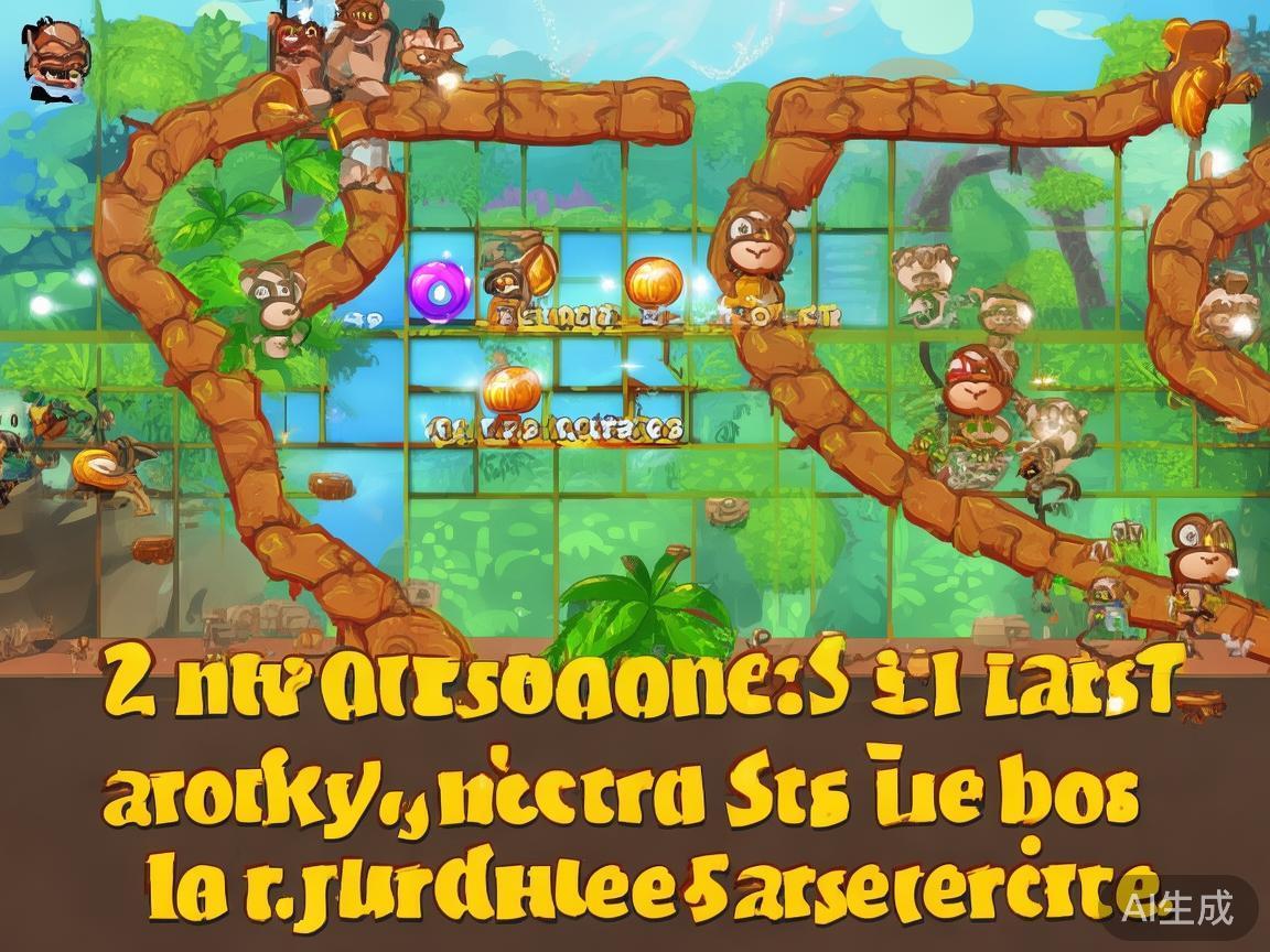 2.&nbsp;丰富的奖励机制
在游戏中，玩家通过帮助猴子